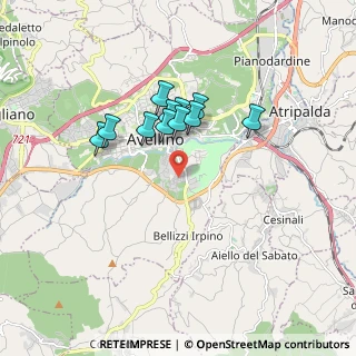 Mappa Via Omodeo A., 83100 Avellino AV, Italia (1.45545)