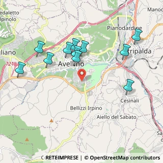 Mappa Via Omodeo A., 83100 Avellino AV, Italia (2.20909)