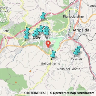Mappa Via Omodeo A., 83100 Avellino AV, Italia (1.92)
