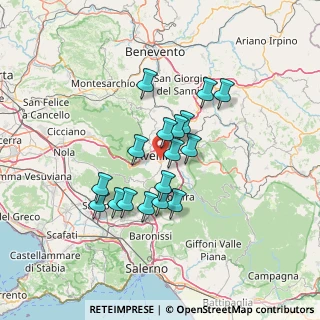 Mappa Via Omodeo A., 83100 Avellino AV, Italia (11.80588)