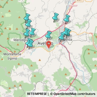 Mappa Via Omodeo A., 83100 Avellino AV, Italia (4.2225)