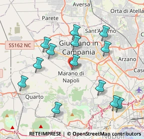 Mappa Via Molino, 80012 Calvizzano NA, Italia (4.32692)