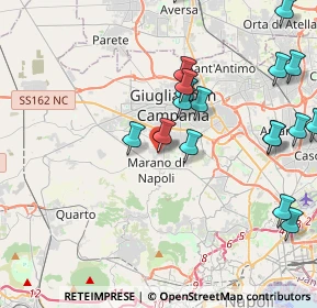 Mappa Via Molino, 80012 Calvizzano NA, Italia (5.04)