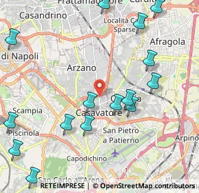 Mappa 80020 Napoli NA, Italia (2.756)