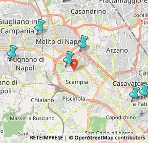 Mappa Via Luigi Pareyson, 80144 Napoli NA, Italia (3.47909)