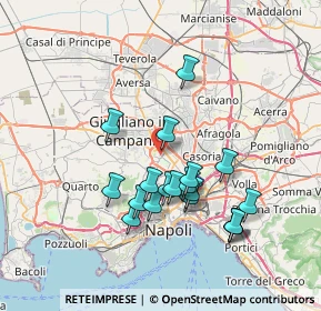 Mappa Via Luigi Pareyson, 80144 Napoli NA, Italia (7.19579)