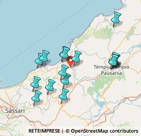 Mappa Via Sardegna, 07030 Santa Maria Coghinas SS, Italia (15.59471)