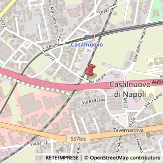 Mappa Via Arcora, Snc, 80013 Casalnuovo di Napoli, Napoli (Campania)
