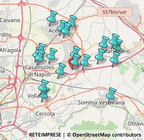 Mappa Via Torquato Tasso, 80038 Pomigliano d'Arco NA, Italia (3.7535)