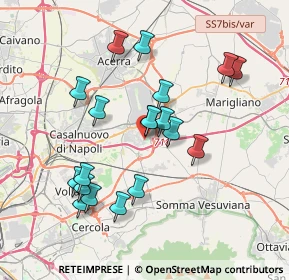 Mappa Via Torquato Tasso, 80038 Pomigliano d'Arco NA, Italia (3.77789)