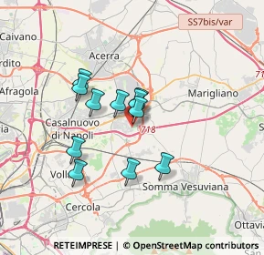 Mappa Via Torquato Tasso, 80038 Pomigliano d'Arco NA, Italia (2.79455)