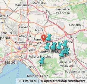 Mappa Via Torquato Tasso, 80038 Pomigliano d'Arco NA, Italia (6.70091)