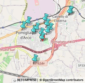 Mappa Via Torquato Tasso, 80038 Pomigliano d'Arco NA, Italia (0.84462)
