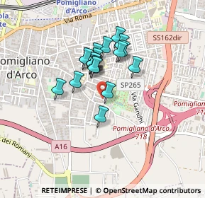 Mappa Via Torquato Tasso, 80038 Pomigliano d'Arco NA, Italia (0.333)