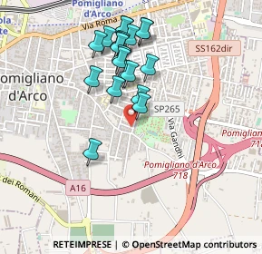 Mappa Via Torquato Tasso, 80038 Pomigliano d'Arco NA, Italia (0.4605)