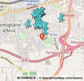 Mappa Via Torquato Tasso, 80038 Pomigliano d'Arco NA, Italia (0.457)