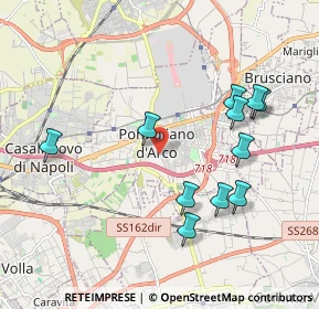 Mappa Via Giuseppe Campanale, 80038 Pomigliano d'Arco NA, Italia (2.15)