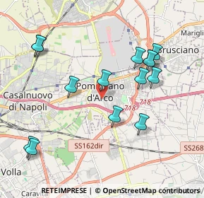 Mappa Via Giuseppe Campanale, 80038 Pomigliano d'Arco NA, Italia (2.235)