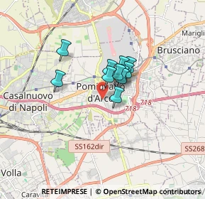 Mappa Via Giuseppe Campanale, 80038 Pomigliano d'Arco NA, Italia (1.05727)