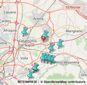 Mappa Via Giuseppe Campanale, 80038 Pomigliano d'Arco NA, Italia (4.20727)