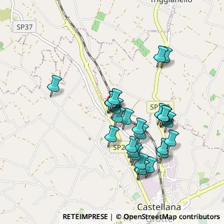 Mappa Strada vicinale Nitti, 70013 Castellana Grotte BA, Italia (0.93571)