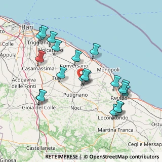 Mappa Strada vicinale Nitti, 70013 Castellana Grotte BA, Italia (16.775)