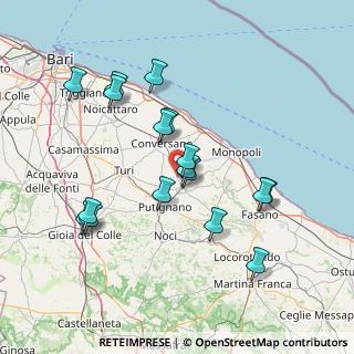 Mappa Strada vicinale Nitti, 70013 Castellana Grotte BA, Italia (15.57882)