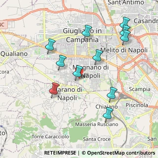 Mappa Via Mugnano - Calvizzano, 80018 Mugnano di Napoli NA, Italia (2.25818)