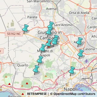 Mappa Via Mugnano - Calvizzano, 80018 Mugnano di Napoli NA, Italia (3.58583)