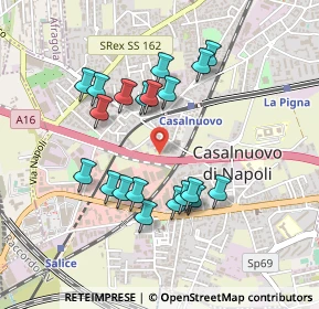 Mappa Via V. Alfieri, 80013 Casalnuovo di Napoli NA, Italia (0.4545)