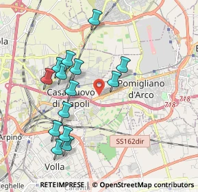 Mappa Via Nazionalde delle, 80038 Pomigliano d'Arco NA, Italia (2.03429)