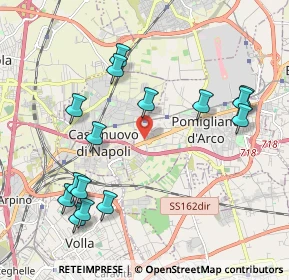 Mappa Via Nazionalde delle, 80038 Pomigliano d'Arco NA, Italia (2.41267)