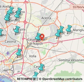 Mappa Via Nazionalde delle, 80038 Pomigliano d'Arco NA, Italia (6.25)