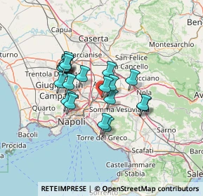 Mappa Via Nazionalde delle, 80038 Pomigliano d'Arco NA, Italia (11.218)