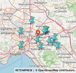 Mappa Via Nazionalde delle, 80038 Pomigliano d'Arco NA, Italia (6.08167)