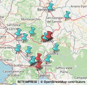 Mappa Via Matilde Serao, 83013 Mercogliano AV, Italia (14.769)