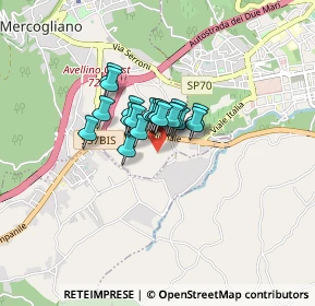 Mappa Via Matilde Serao, 83013 Mercogliano AV, Italia (0.4675)