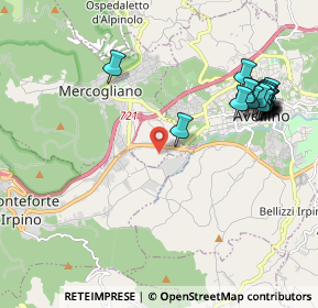 Mappa Via Matilde Serao, 83013 Mercogliano AV, Italia (2.5505)