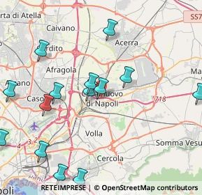 Mappa Via Gattorno, 80013 Casalnuovo di Napoli NA, Italia (5.47267)