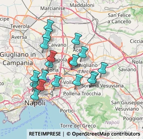 Mappa Via Gattorno, 80013 Casalnuovo di Napoli NA, Italia (6.98833)