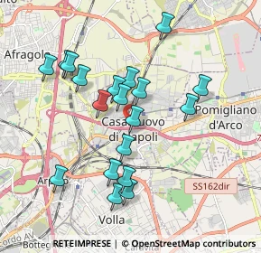 Mappa Via Gattorno, 80013 Casalnuovo di Napoli NA, Italia (1.89105)