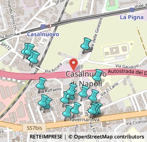 Mappa Via Gattorno, 80013 Casalnuovo di Napoli NA, Italia (0.292)