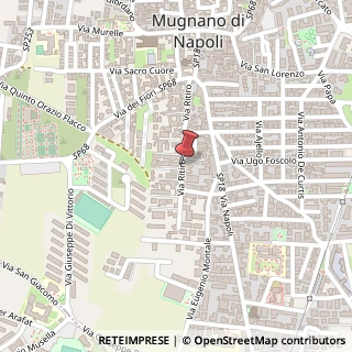 Mappa Via Ritiro, 130, 80018 Mugnano di Napoli, Napoli (Campania)