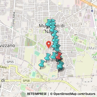 Mappa Via Ritiro, 80018 Mugnano di Napoli NA, Italia (0.3735)
