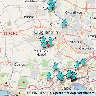 Mappa Via Ritiro, 80018 Mugnano di Napoli NA, Italia (6.135)