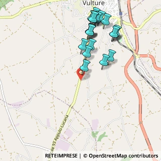 Mappa Via Potenza S.S. 93 KM 82, 85028 Rionero In Vulture PZ, Italia (1.202)