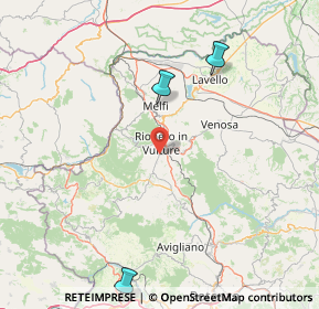 Mappa Via Potenza S.S. 93 KM 82, 85028 Rionero In Vulture PZ, Italia (41.12824)