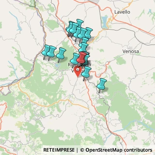 Mappa Via Potenza S.S. 93 KM 82, 85028 Rionero In Vulture PZ, Italia (6.0635)