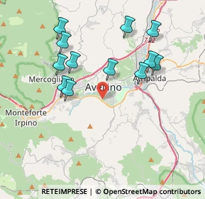Mappa SS 7 bis, 83100 Avellino AV, Italia (4.13417)