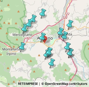 Mappa SS 7 bis, 83100 Avellino AV, Italia (3.90313)